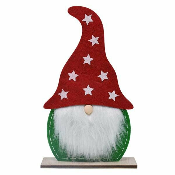 Gift Essentials Felt Gnome Red & Green - Medium GE1025